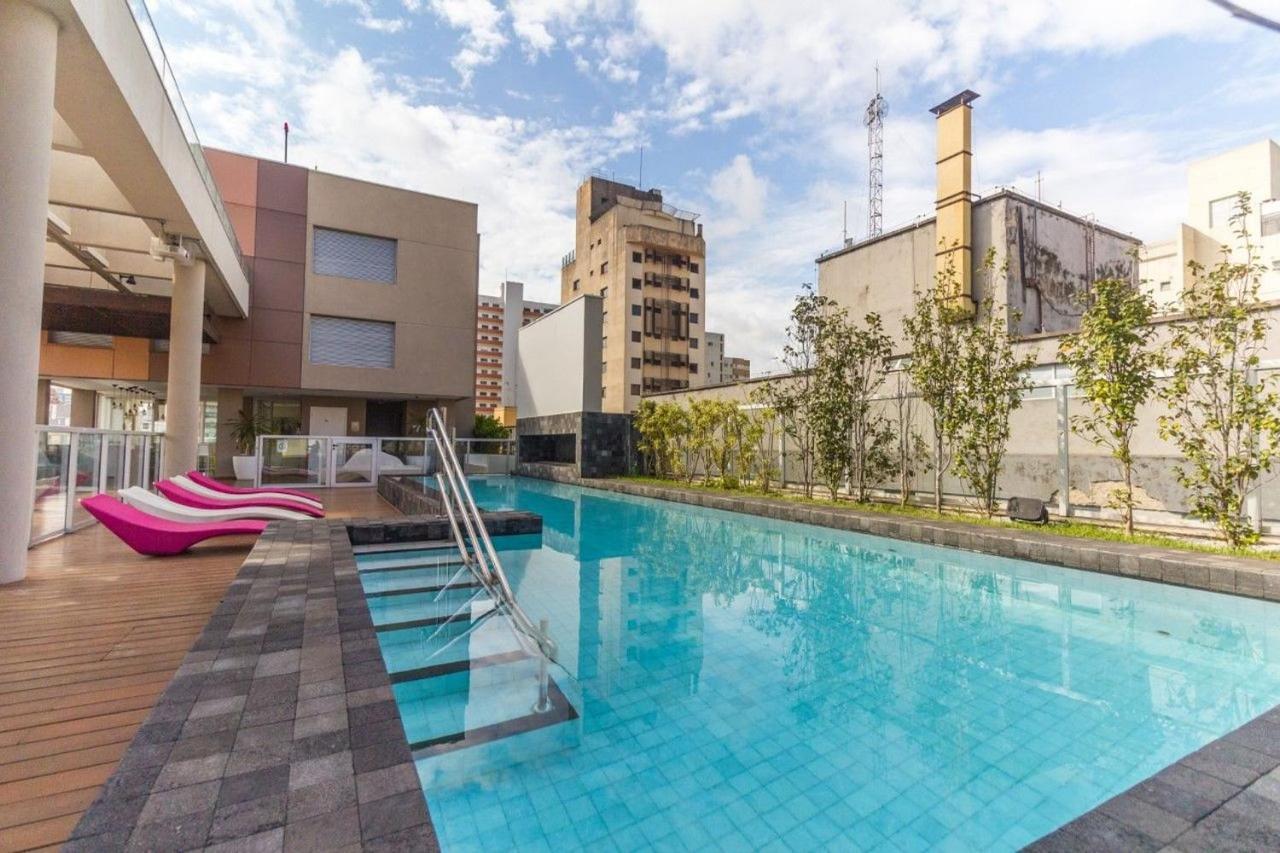 סאו פאולו Ap R.Augusta C/Infinity Pool Prox Shop Frei Caneca מראה חיצוני תמונה